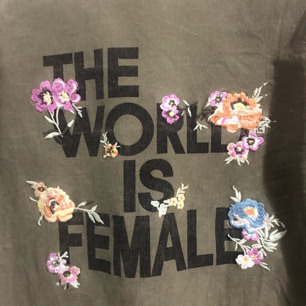 Suko Jeans “The World is Female” cargo jacket. - Picture 5 of 5